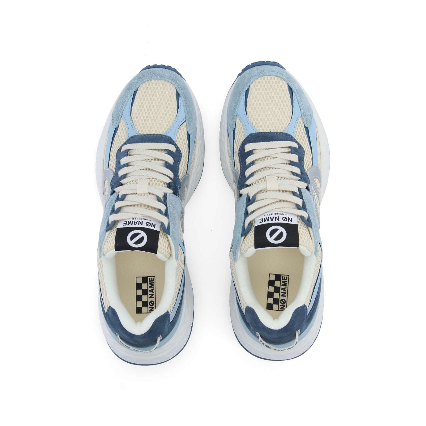 CARTER 2.0 RUNNER M - MESH/SUEDE/SUED - BLEU/ARGENT